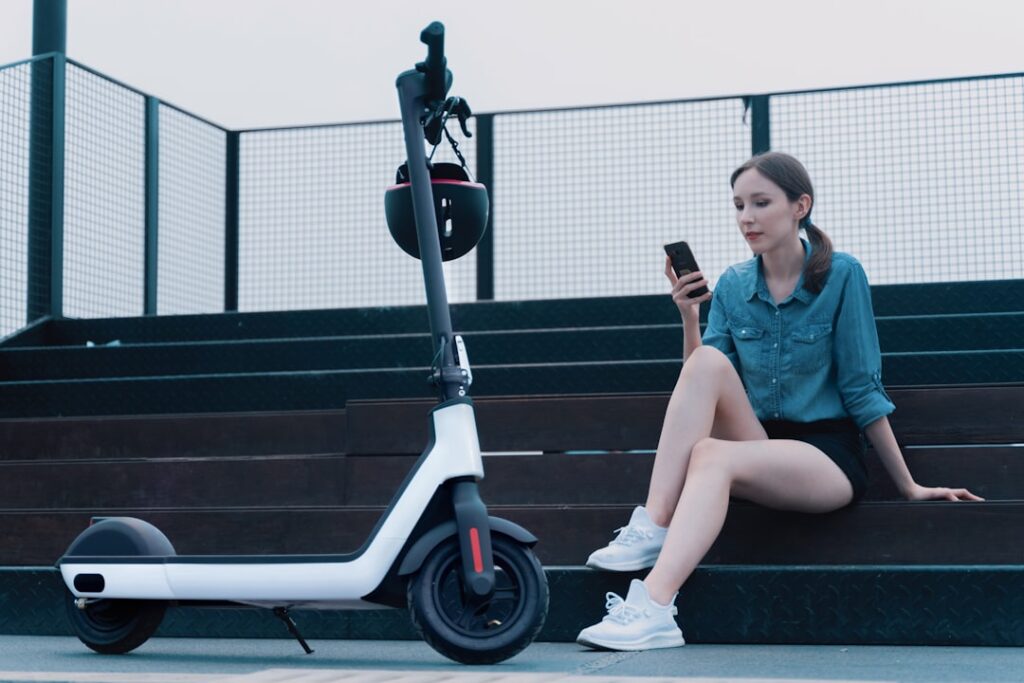 Photo Electric scooter